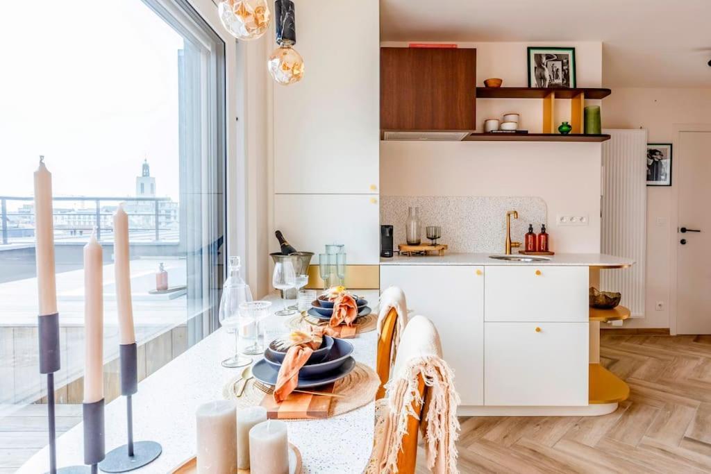 Love Nest - Your Cosy Penthouse Ostende Exterior foto